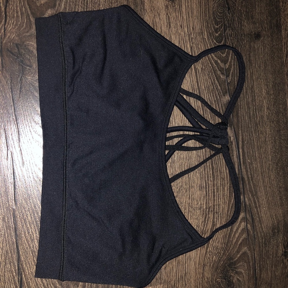 Fabletics Sports Bra with Strappy Back